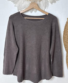 Pull maille col rond