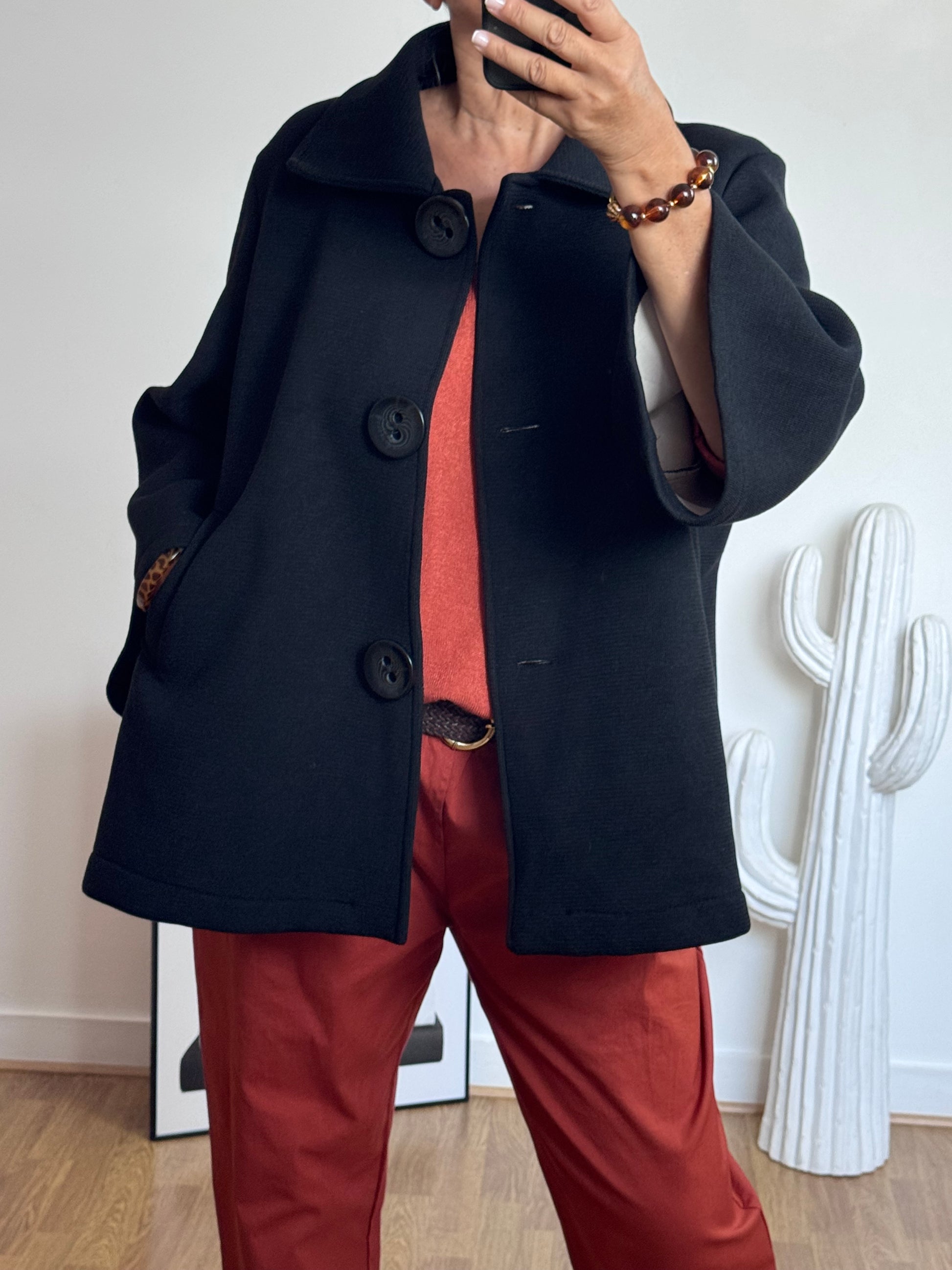 Veste Kennedy noir TU 40/50