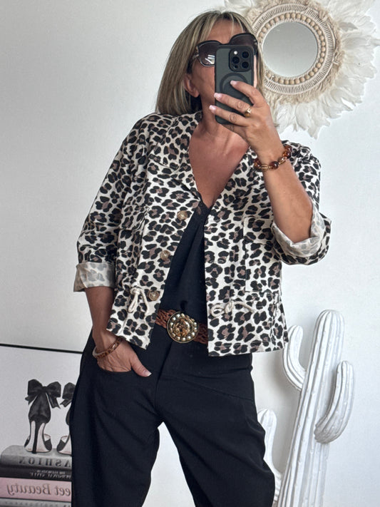 Veste Léo beige