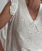 Blouse Louisette blanche TU 38/46