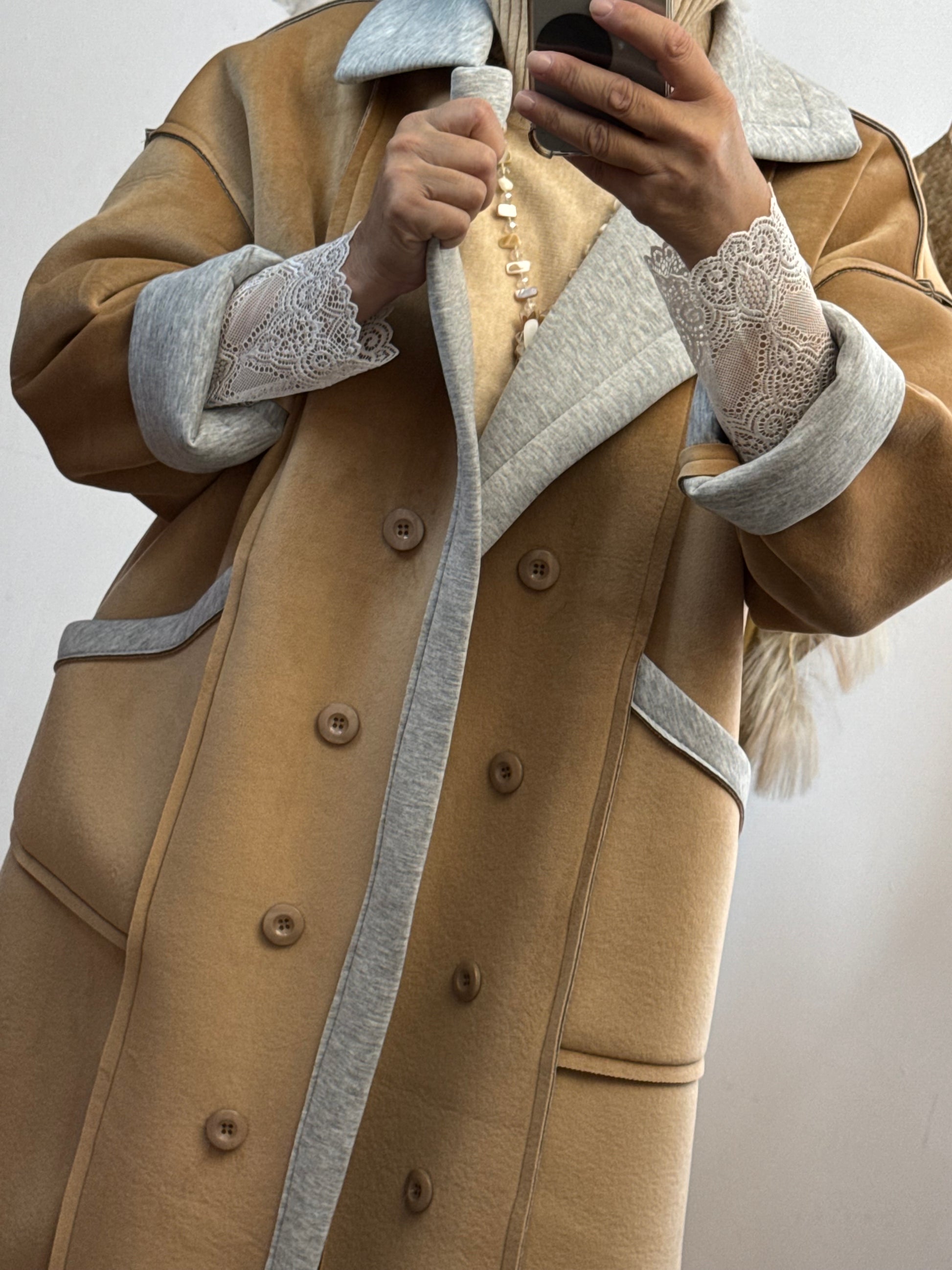 Manteau Léon beige