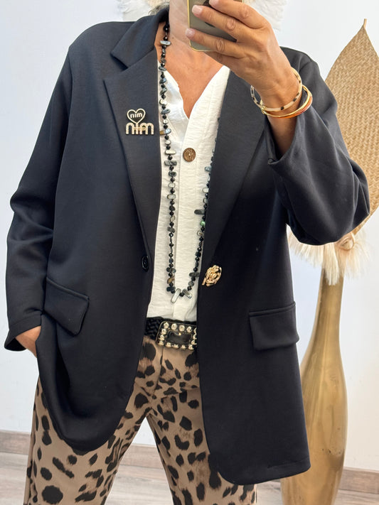 Blazer noir Augustin TU 44/48