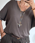 Pull en modal marron TU 42/50