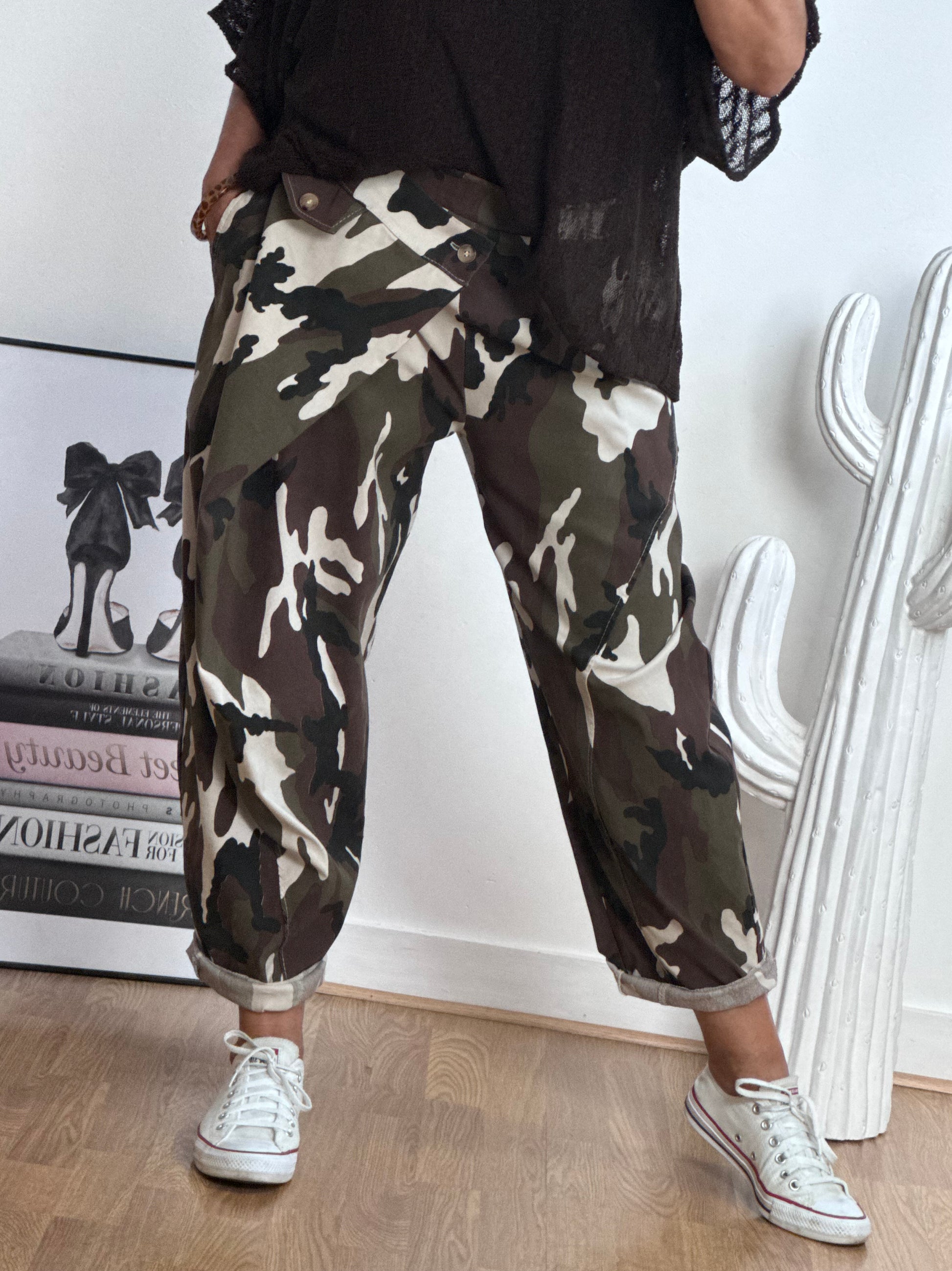 Pantalon oscar camouflage
