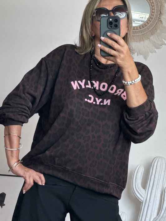 Sweat-shirt Léo Brooklin TU 38/48