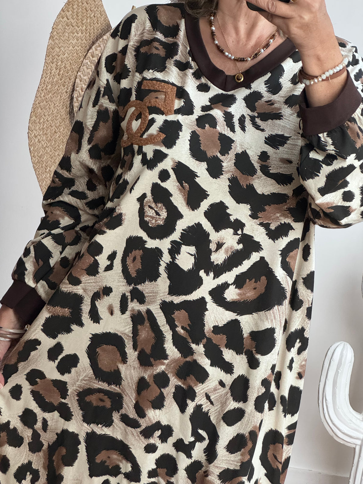 Robe teeshirt grand Léo jolie forme TU 44/52