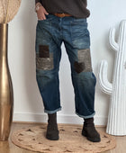 Jeans boy friend patchs