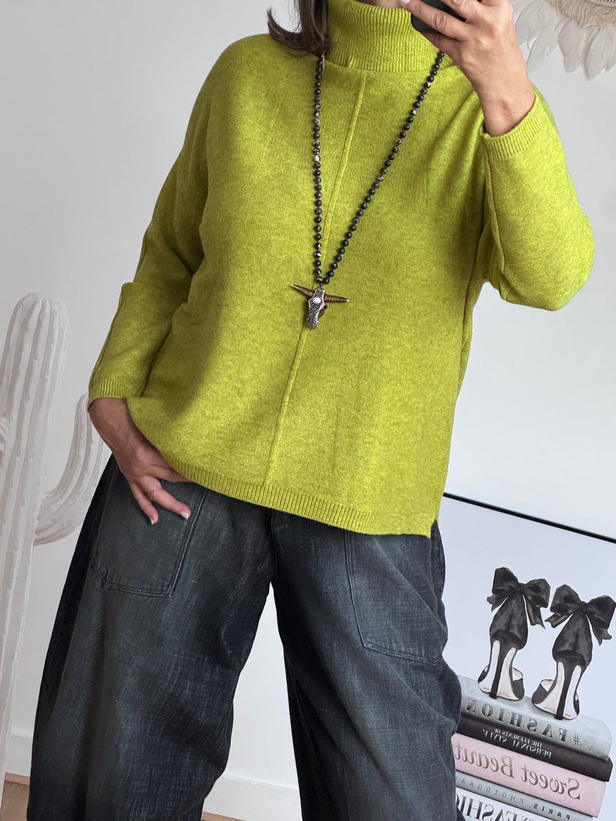 Pull So Chic vert