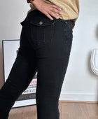 Jeans flare noir