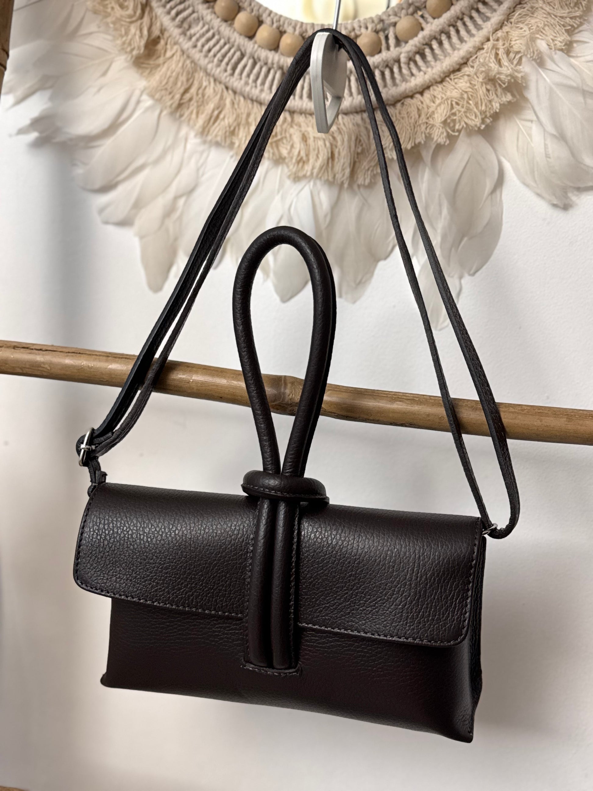 Sac anse cuir marron 🎁