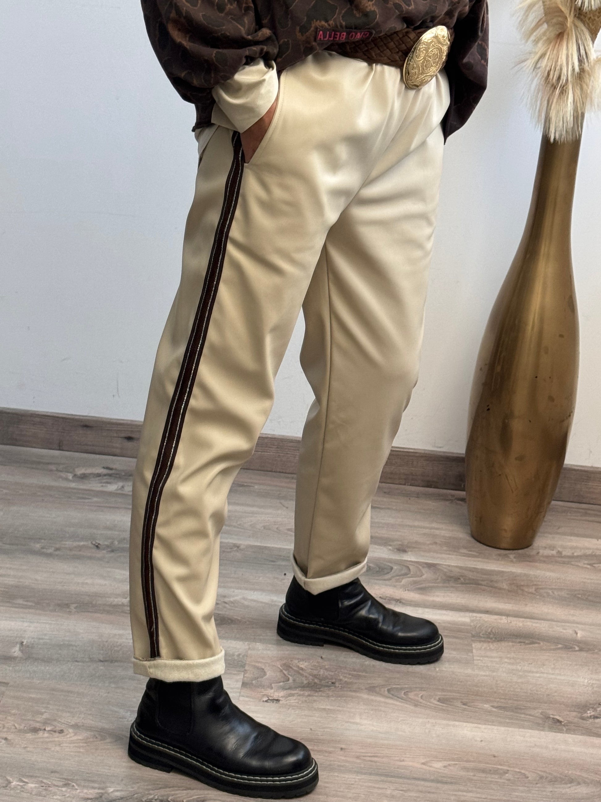 Pantalon Hector beige