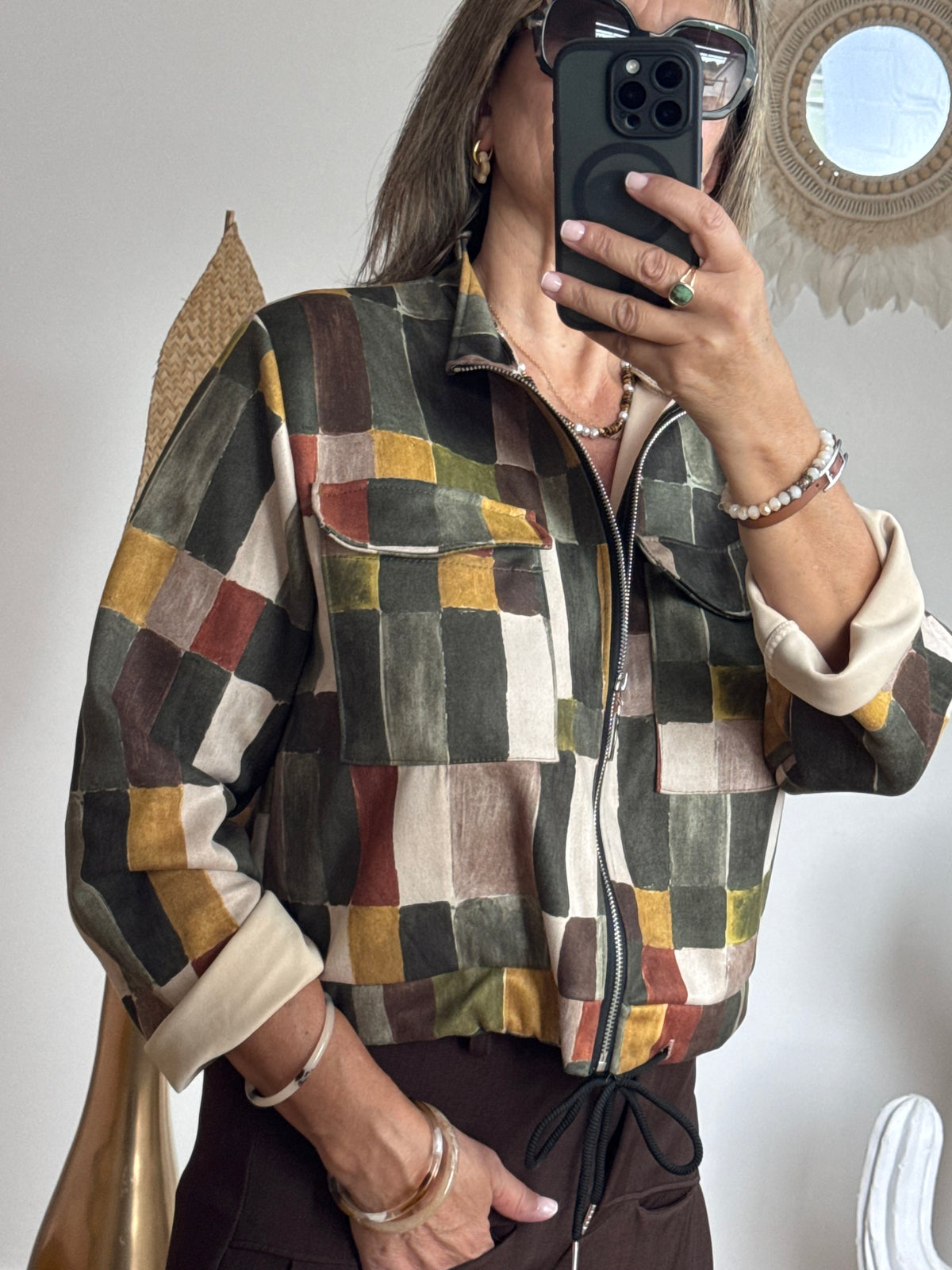 Veste Ambre kaki