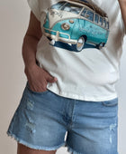 Short en jeans
