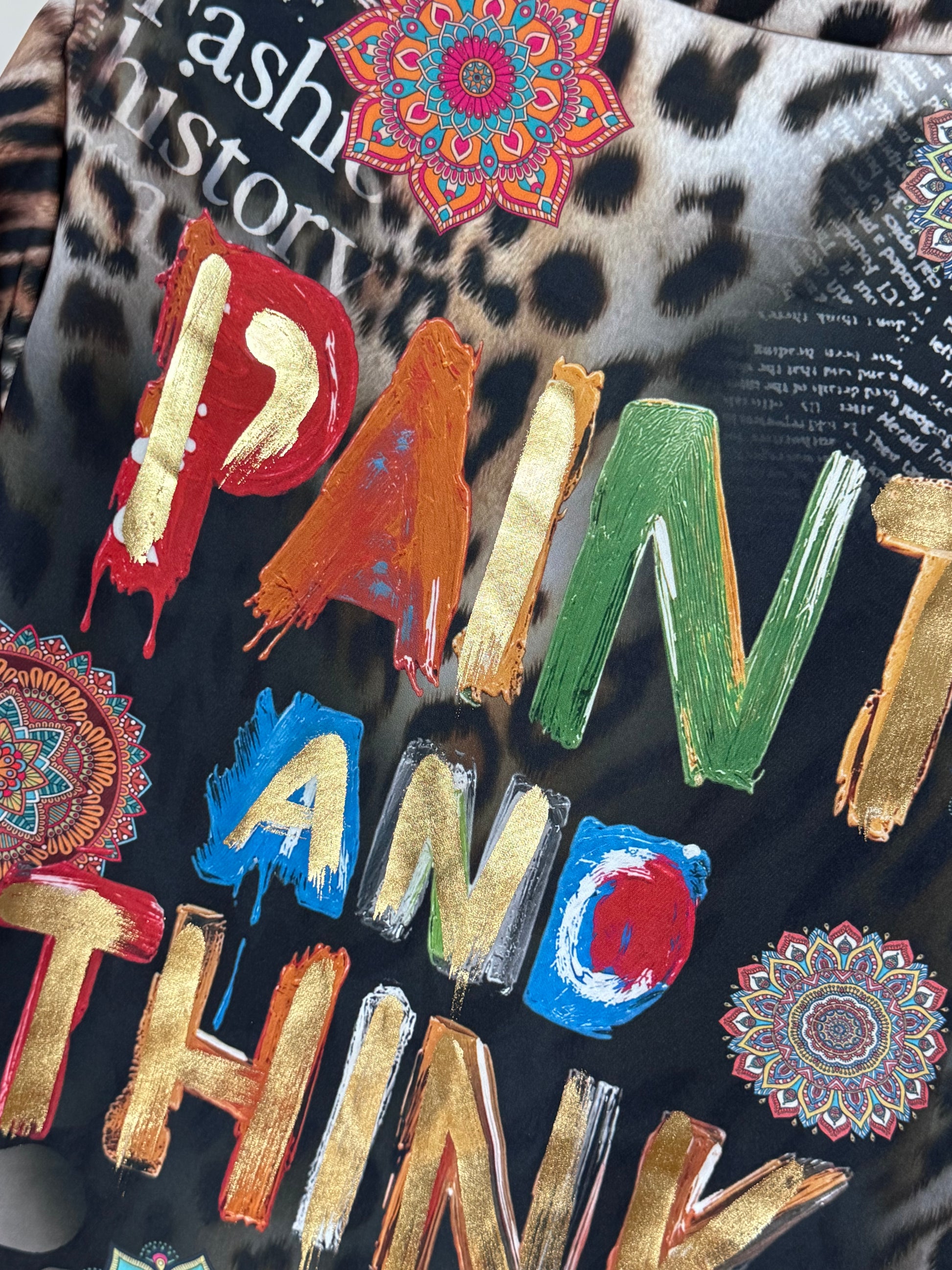 Veste Léo paint and think