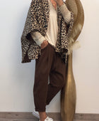 Veste poncho Léo