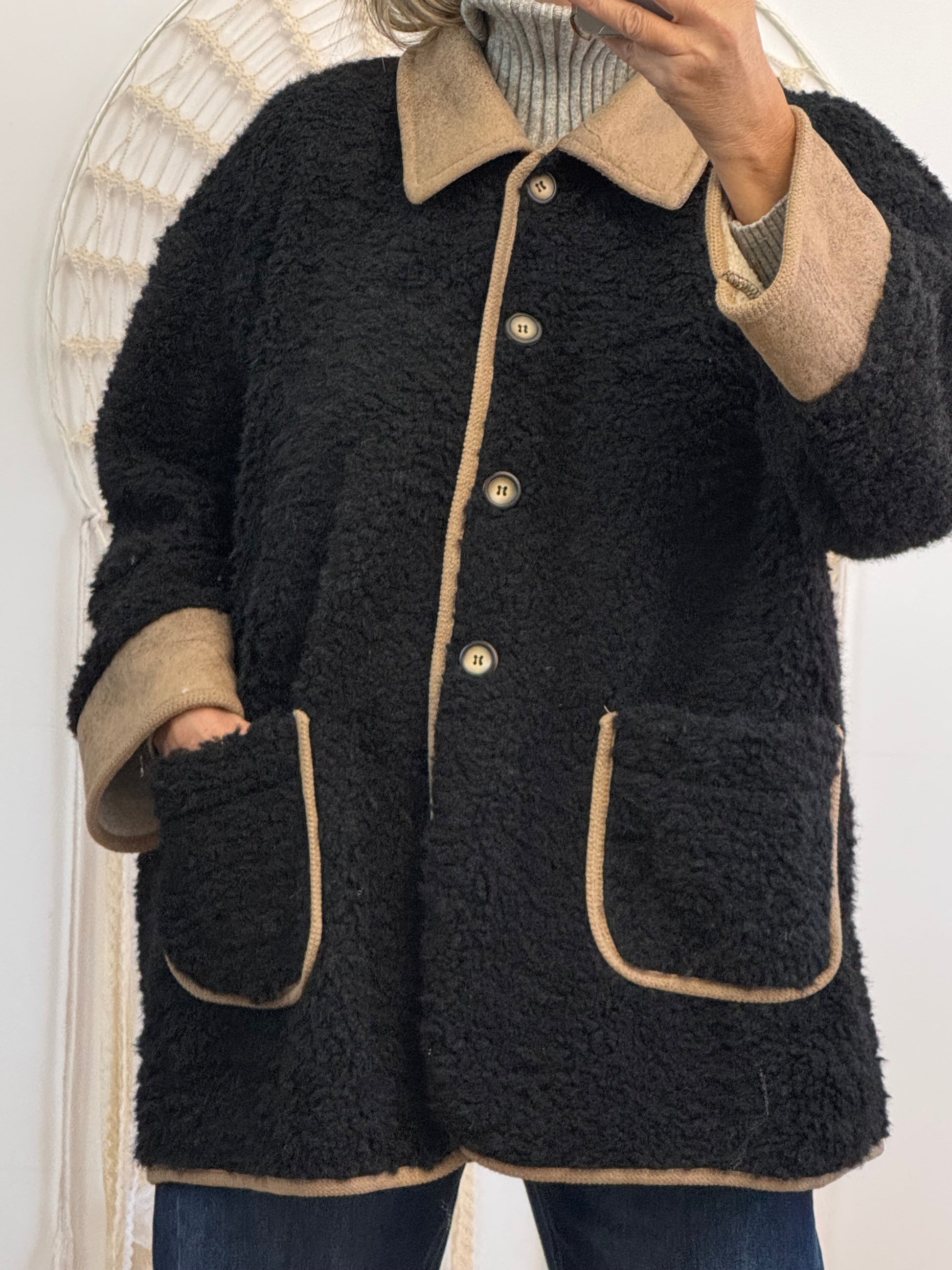 Veste épaisse noire TU 44/50