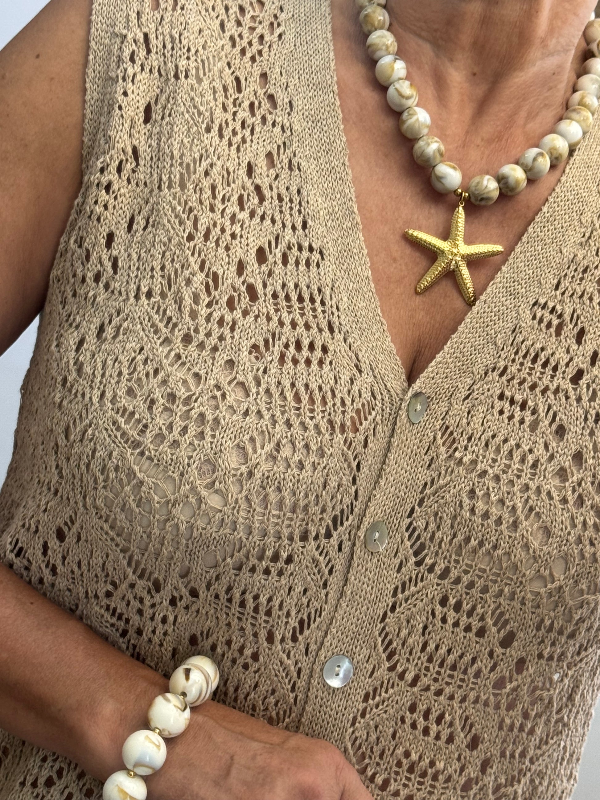 Gilet Adam beige