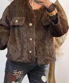 Veste fausse fourrure Coline