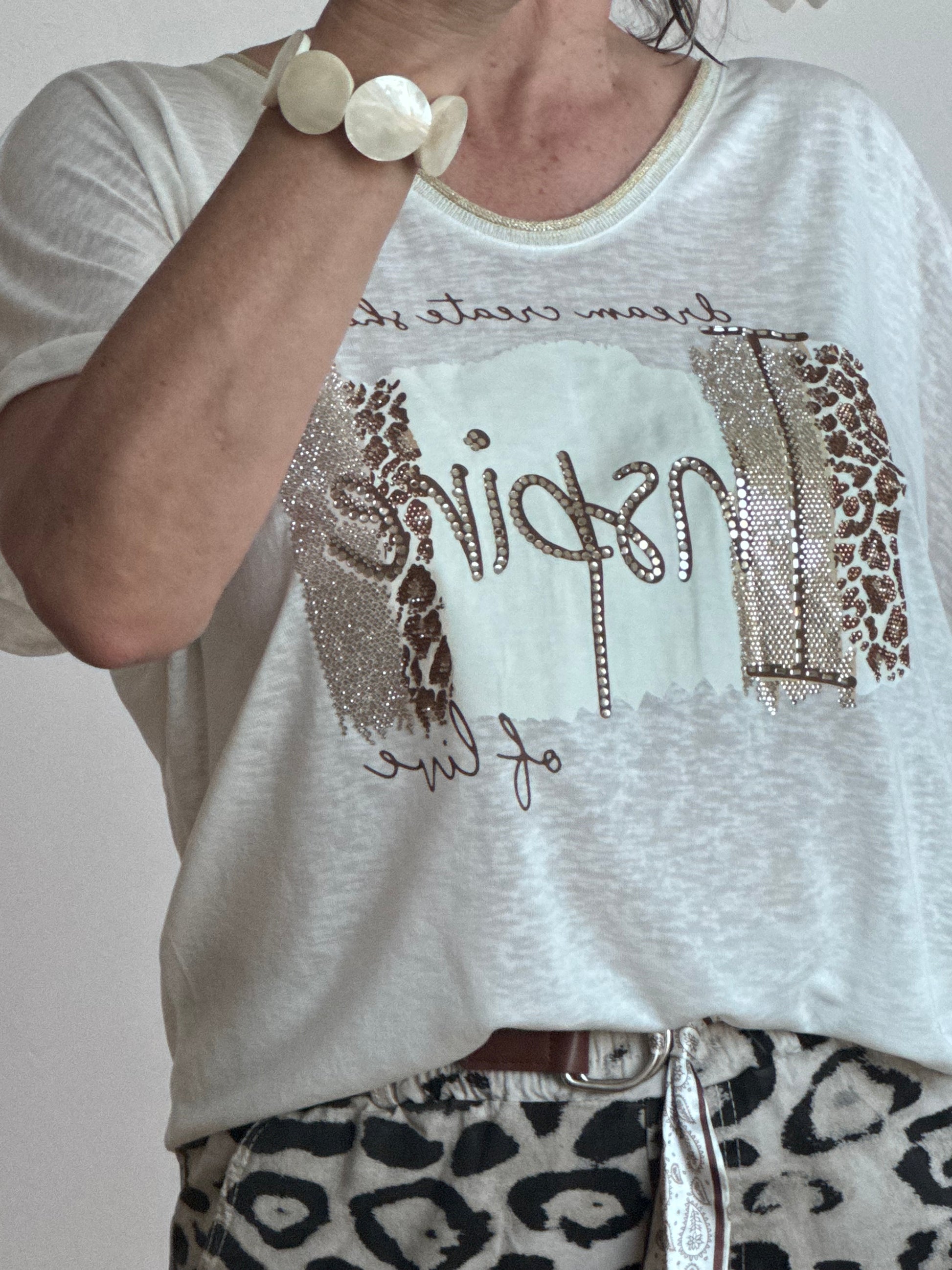 Teeshirt Inspire blanc TU 38/46