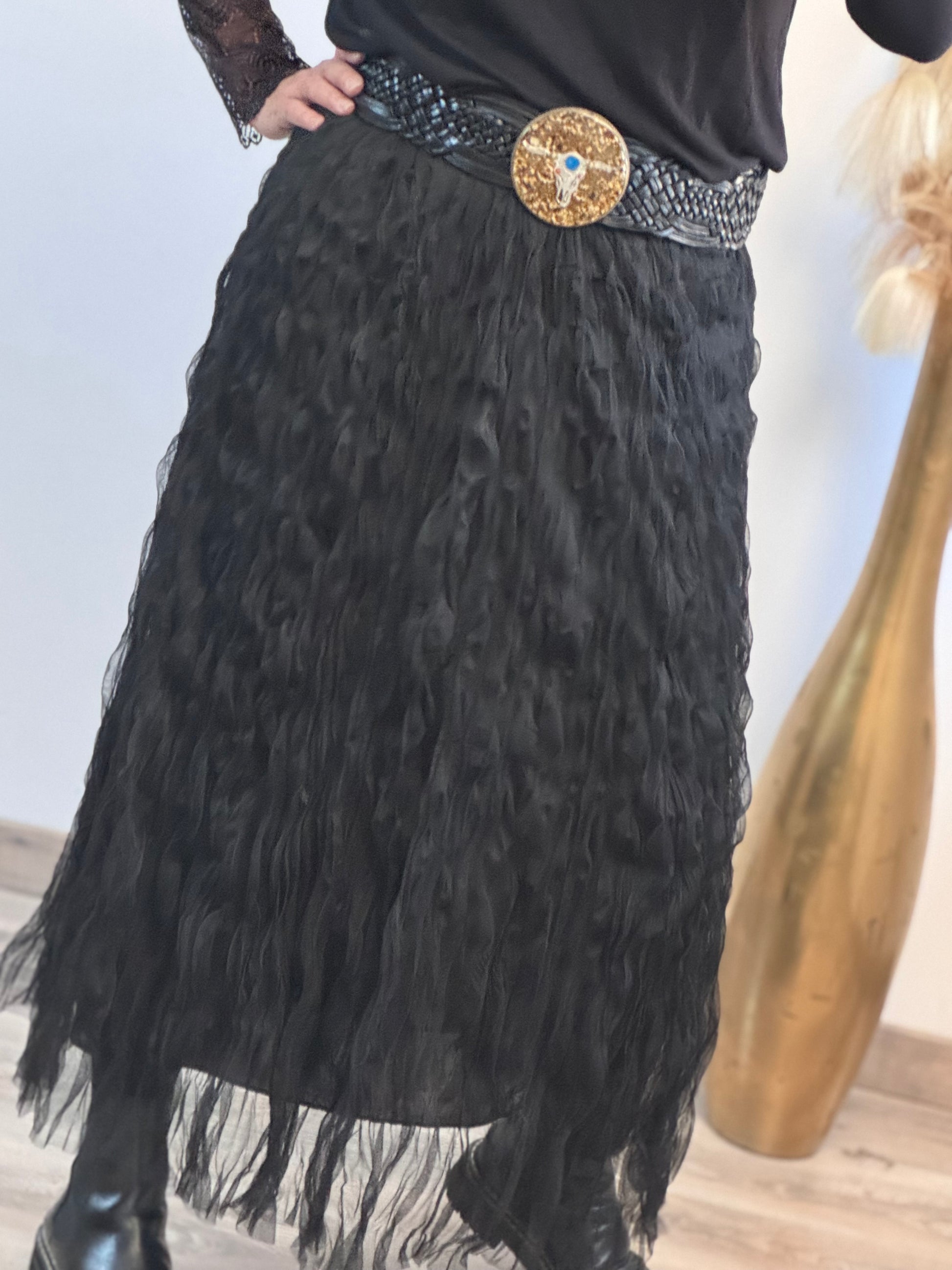 Jupe tulle noire TU 38/46