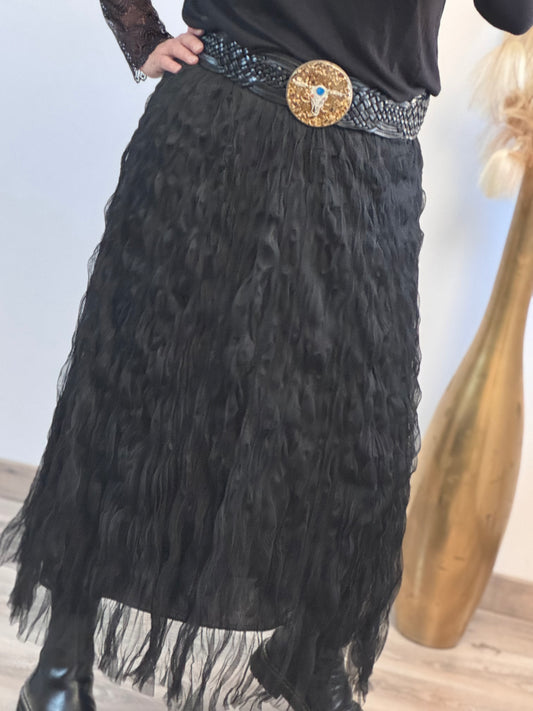Jupe tulle noire TU 38/46