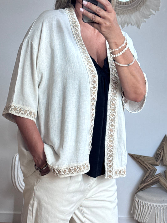 Veste beige Juliette