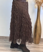 Jupe tulle marron TU 38/46