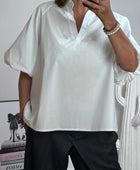 Blouse Yuna blanche TU 42/50