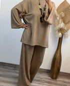 Ensemble détente cocooning beige TU 42/50