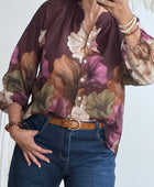Blouse Lola lie de vin