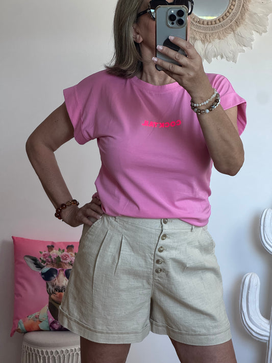 Short lin beige