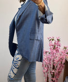 Veste blazer jean bleu clair TU 38/44