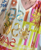 Haut oversize Sea Sun