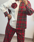 Chemise tartan rouge TU 40/46