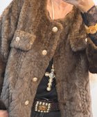 Veste fausse fourrure Coline