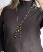 Pull maille col cheminé