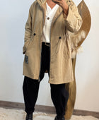 Veste coupe vent beige