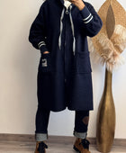 Manteau Octave marine