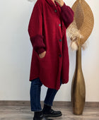 Manteau Marceau bordeaux
