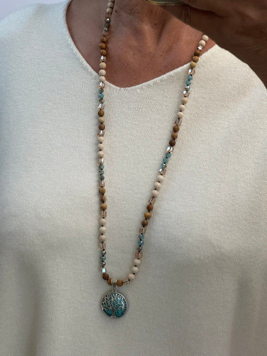 Collier arbre de vie artisanal