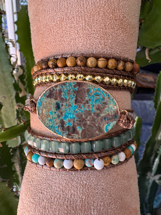 Bracelet bohème artisanal
