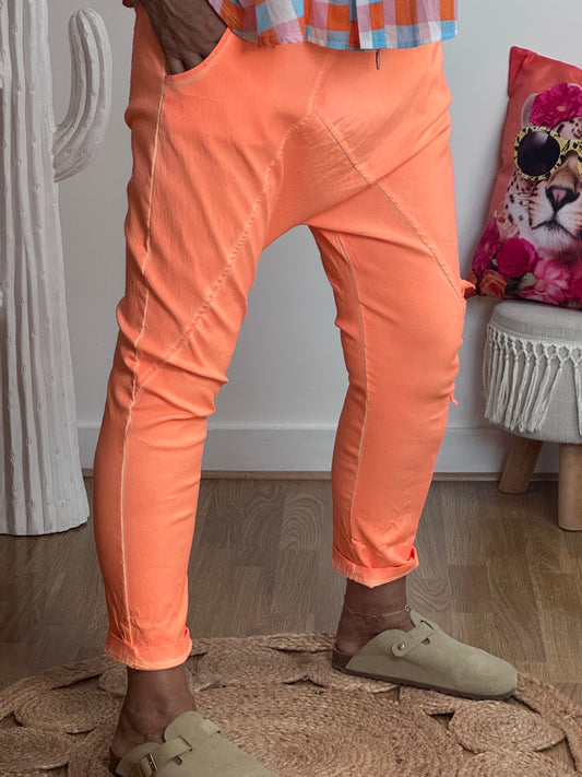 Pantalon saroual orange OK !