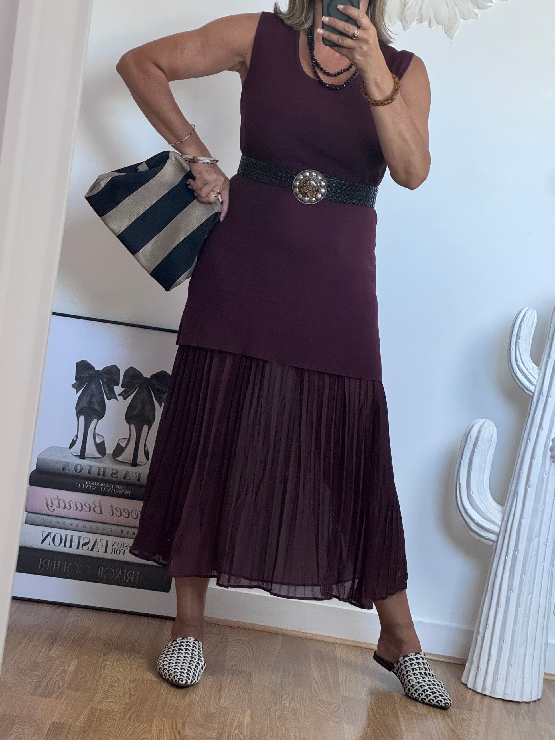 Robe Capucine vino