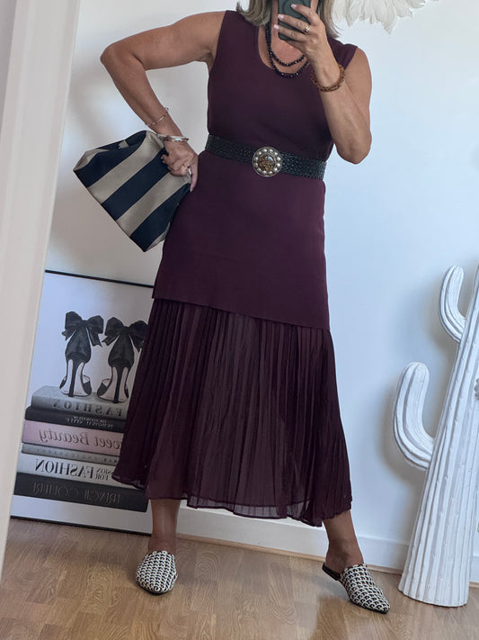 Robe Capucine vino