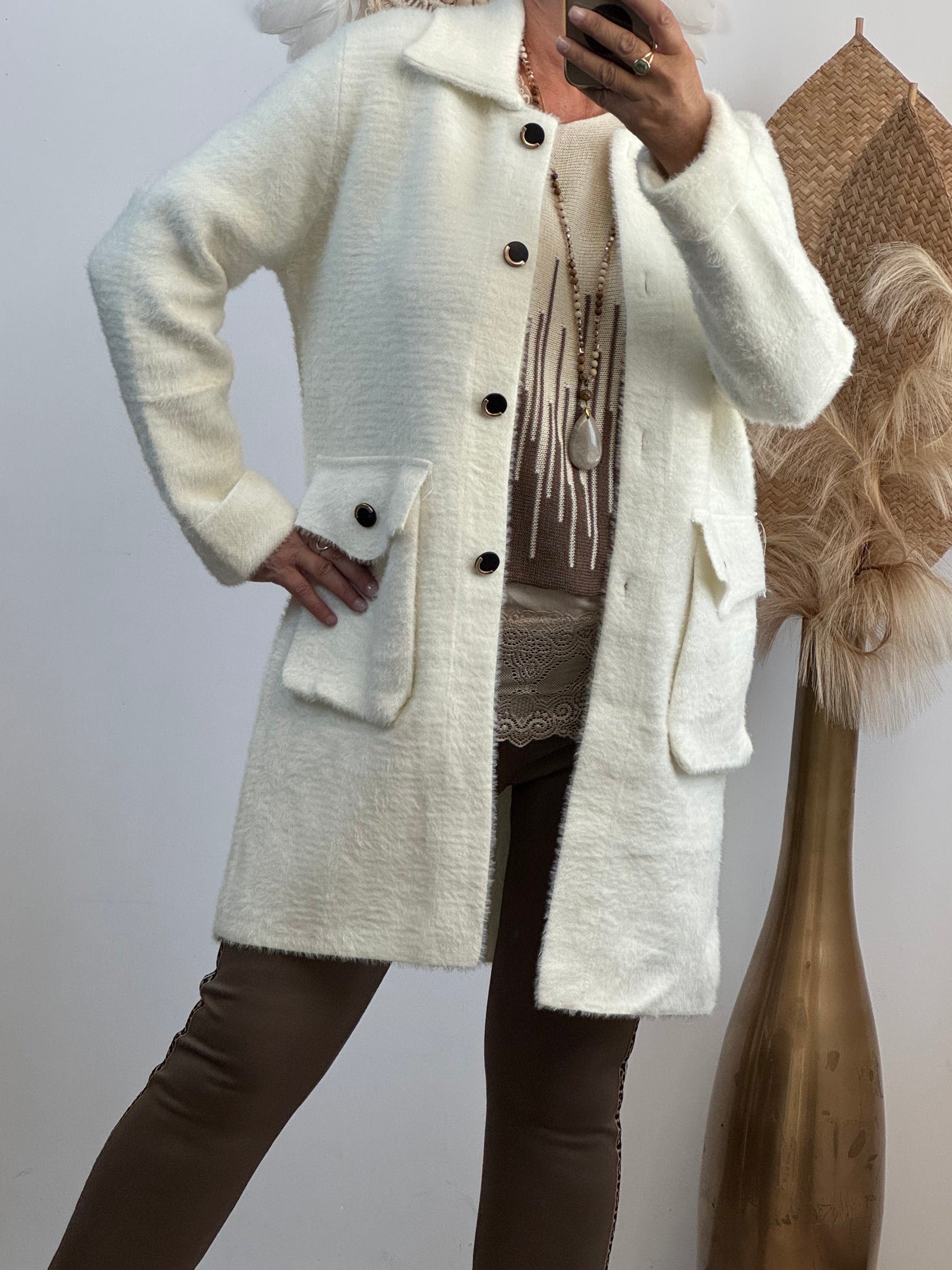 Veste Céline beige