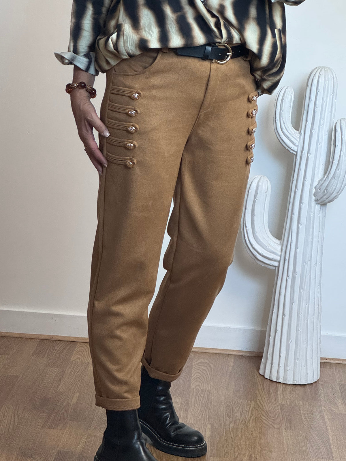 Pantalon officier camel TU 36/42