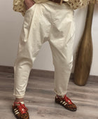 Pantalon baggy crème TU 38/46
