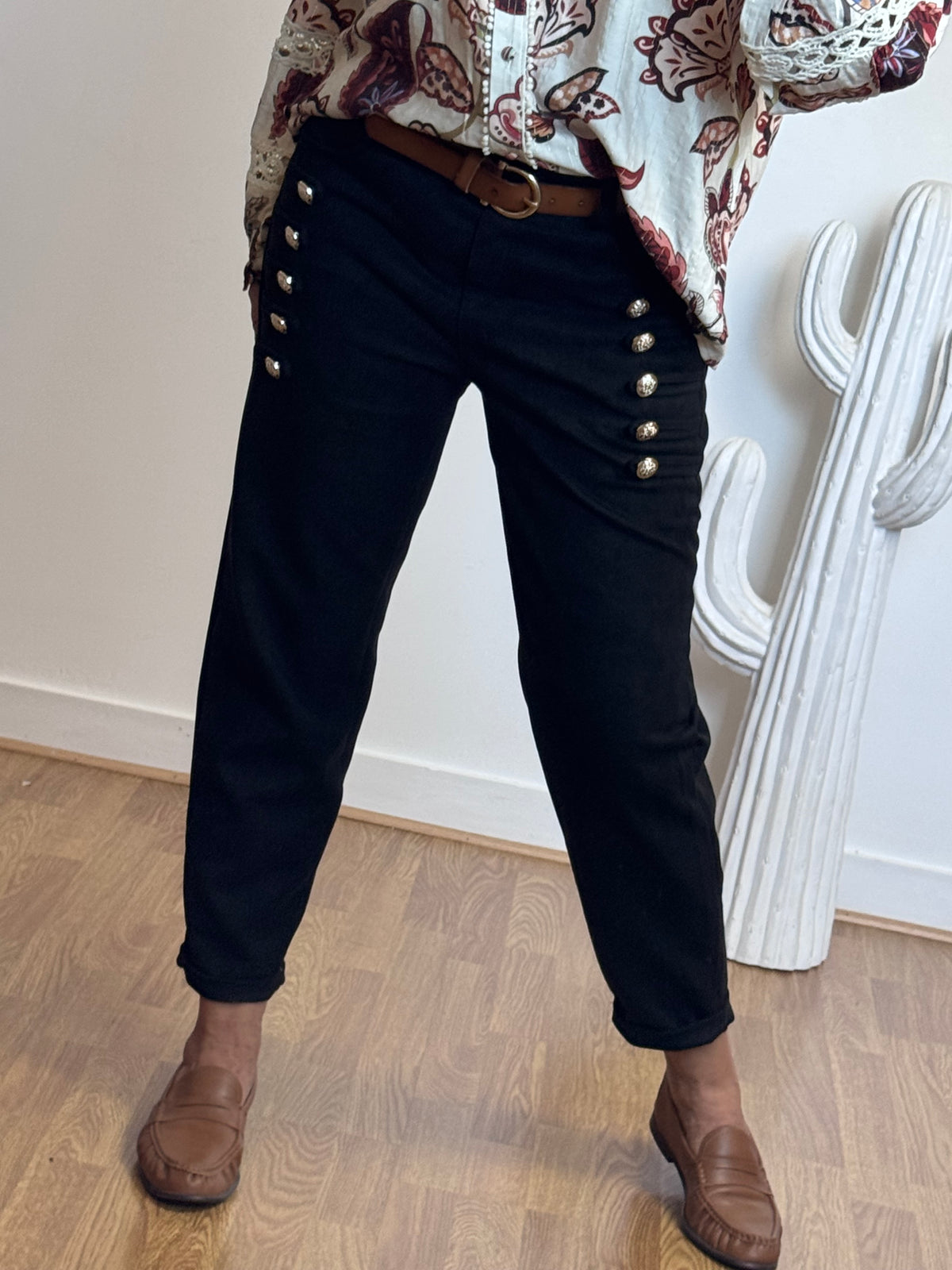 Pantalon officier noir TU 36/42