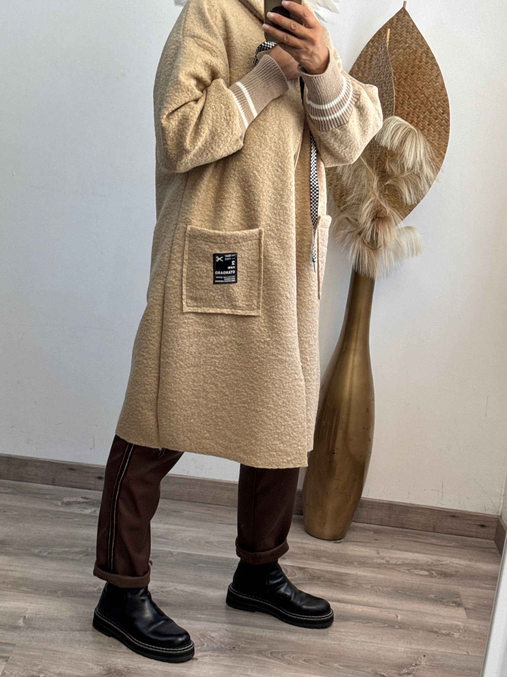 Manteau Octave beige