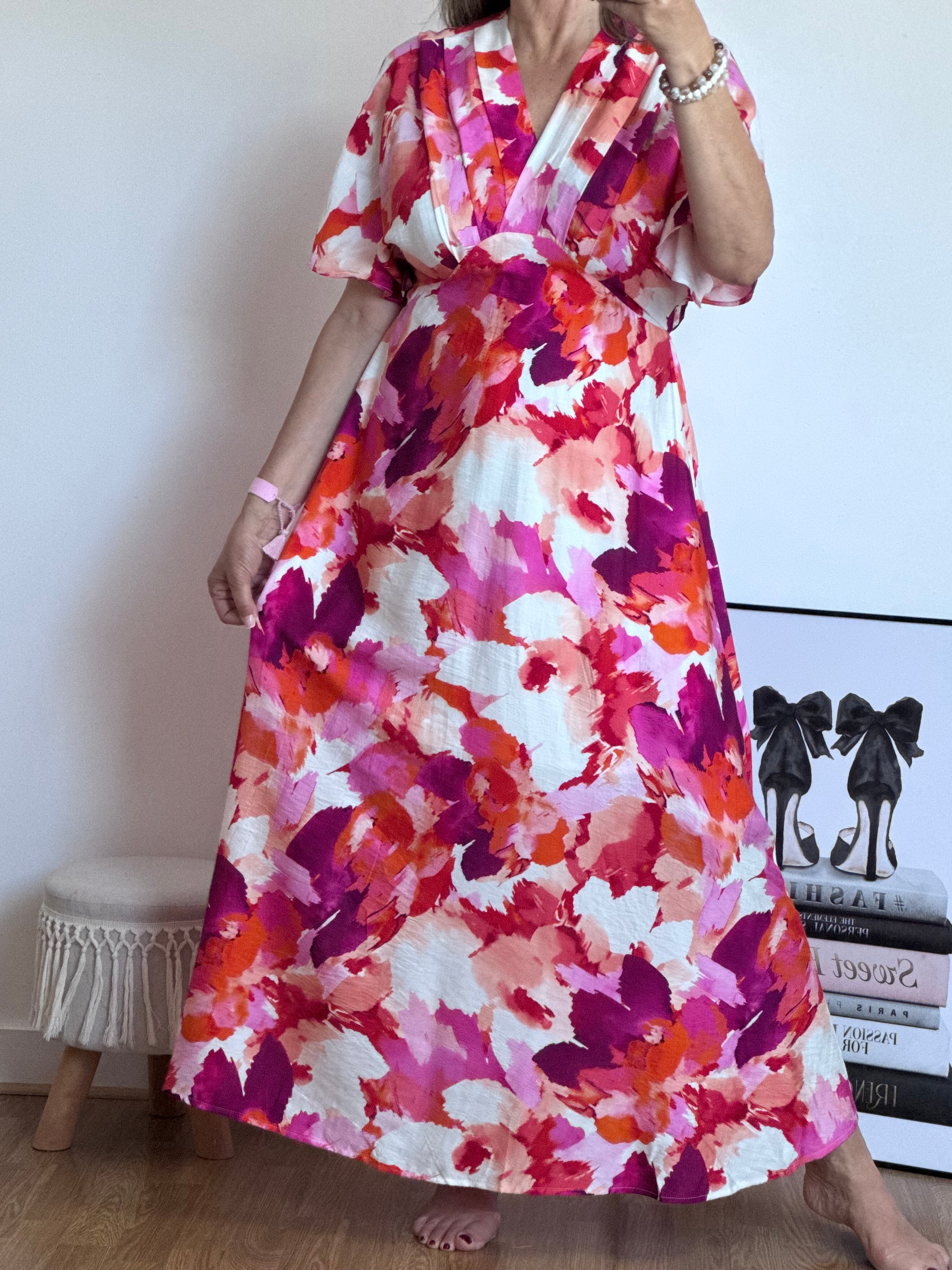 Robe Capucine floral